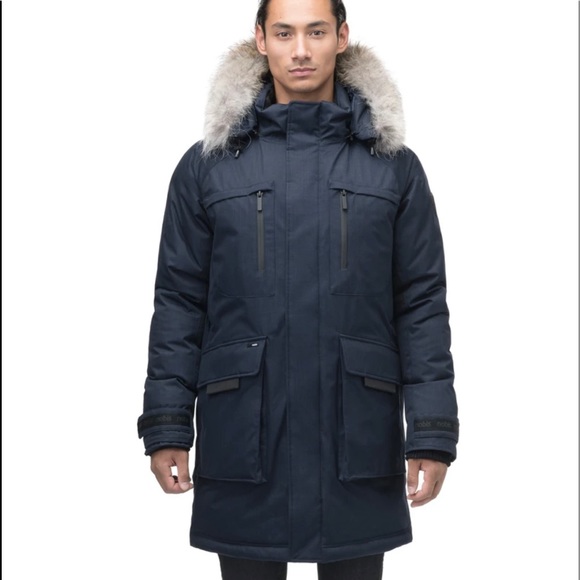 NOBIS Kalvin Men’s Parka, XL, Navy, Never Worn - Picture 2 of 6